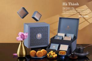 Bánh trung thu Madame Hương 2022 hộp Hà Thành - 5 bánh