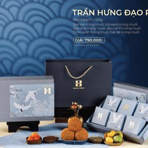 Bánh trung thu Madame Hương 2022 hộp Trần Hưng Đạo - 6 bánh