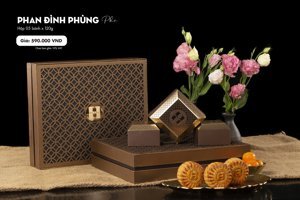 Bánh trung thu Madame Hương 2022 hộp Phan Đình Phùng Phố - 6 bánh