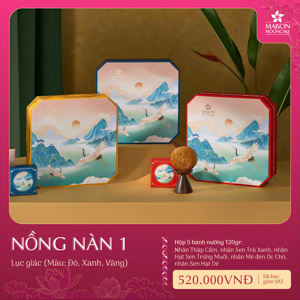 Bánh Trung Thu Maison - Hộp nồng nàn