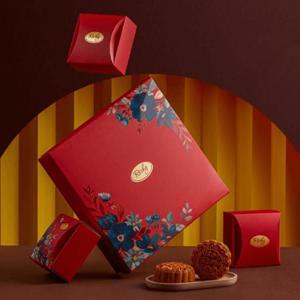 Bánh trung thu Richy 2022 hộp Thu Phong - 4 bánh