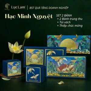 Bánh trung thu Thu Hương hộp Minh Nguyệt - 6 bánh