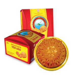 Bánh trung thu Yến Sào nhân mềm hộp 1 bánh x 200gr