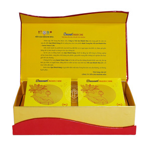 Bánh trung thu Yến Sào nhân mềm hộp 2 bánh x 200gr