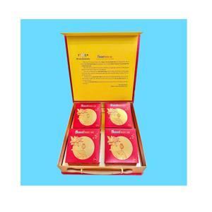 Bánh trung thu Yến Sào thập cẩm hộp 4 bánh x 120gr