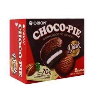 Bánh vị ca cao Choco-pie Dark hộp 360g (12 cái)