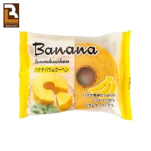 Bánh vị chuối Taiyo Banana Baumkuchen 80g