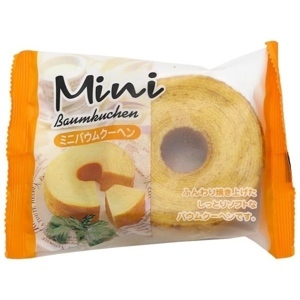 Bánh vị chuối Taiyo Banana Baumkuchen 80g