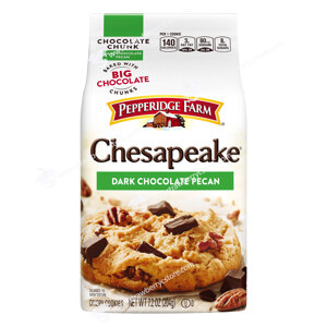 Bánh vị sô-cô-la đen và hạt hồ đào Chesapeake hiệu Pepperidge Farm 204g