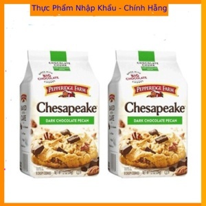 Bánh vị sô-cô-la đen và hạt hồ đào Chesapeake hiệu Pepperidge Farm 204g