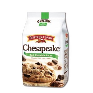 Bánh vị sô-cô-la đen và hạt hồ đào Chesapeake hiệu Pepperidge Farm 204g