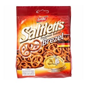 Bánh xoắn Brezel hiệu Lorenz 90g