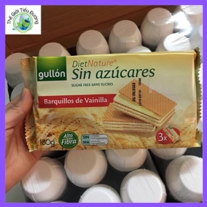 Bánh xốp ăn kiêng Gullon Barquillos De vainilla (180g)