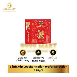 Bánh xốp Loacker Italian Wafer Selection 235g