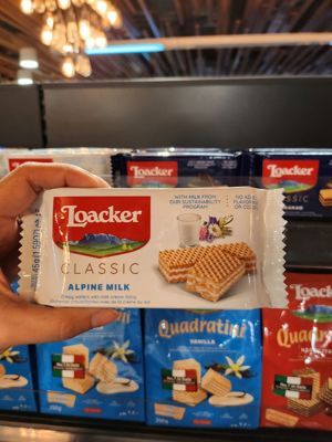 Bánh xốp nhân kem Loacker Classic gói 45g