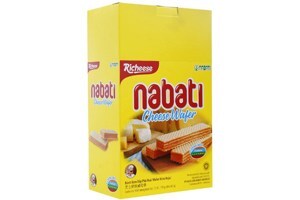 Bánh xốp nhân phô mai Nabati hộp 170g