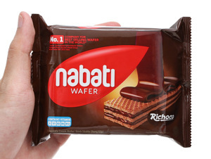 Bánh xốp nhân socola Nabati gói 52g