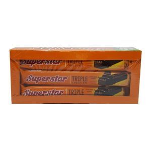 Bánh xốp phủ kem socola Superstar hộp 216g