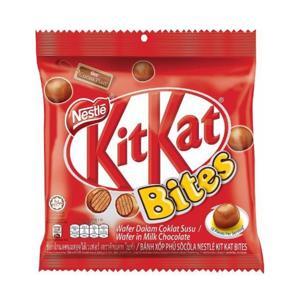 Bánh xốp phủ socola KitKat Bites gói 40g