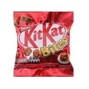 Bánh xốp phủ socola KitKat Bites gói 40g