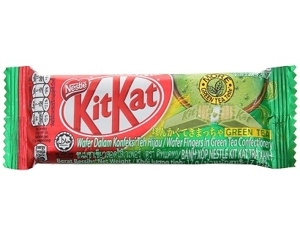 Bánh xốp phủ trà xanh KitKat gói 35g