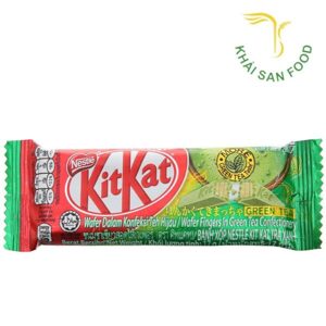 Bánh xốp phủ trà xanh KitKat thanh 17g