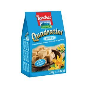 Bánh xốp Quadratini Vani Loacker 250g