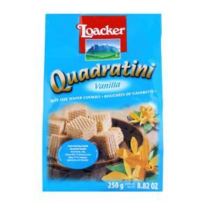 Bánh xốp Quadratini Vani Loacker 250g