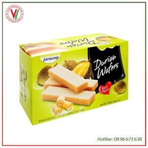 Bánh xốp sầu riêng Janscorp hộp 300g