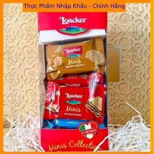 Bánh xốp Ý Loacker Classic Minis Collection 240g