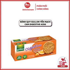 Bánh yến mạch Gullon Digestive Oats Orange (425g)