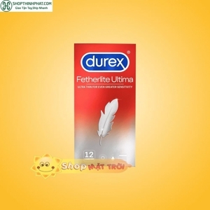 Bao cao su Durex Fetherlite Ultima hộp 12 cái