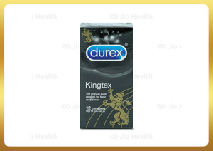 Bao cao su Durex Kingtex (12 bao)