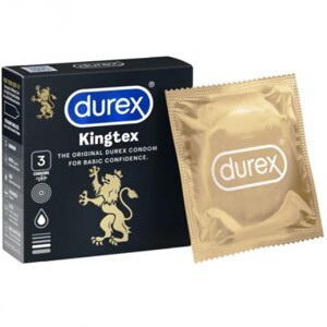 Bao cao su Durex Kingtex 3 chiếc/hộp