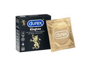 Bao cao su Durex Kingtex 3 chiếc/hộp