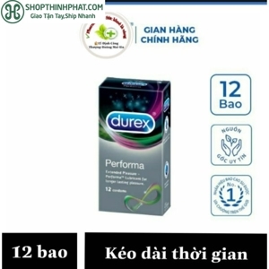 Bao cao su Durex Performa hộp 12 chiếc