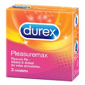 Bao cao su Durex Pleasuremax hộp 3 cái