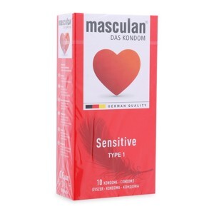 Bao cao su Masculan Sensitive (Hộp 10 chiếc)