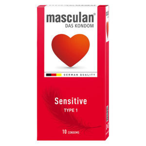 Bao cao su Masculan Sensitive (Hộp 10 chiếc)