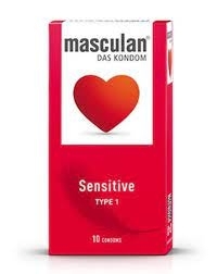 Bao cao su Masculan Sensitive (Hộp 10 chiếc)