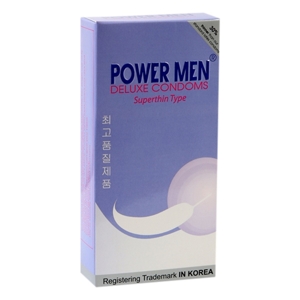 Bao cao su Power men superthin type hộp 12 cái