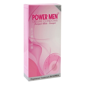 Bao cao su Power men superthin type hộp 12 cái