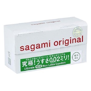 Bao cao su Sagami Original 0.02 Premium (Hộp 4)