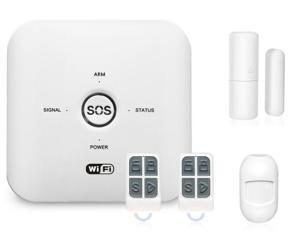 Báo động chống trộm qua điện thoại Gsm Wifi Tuya SHP-CK3