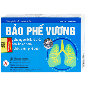 Bảo Phế Vương giúp giảm ho, giảm đờm