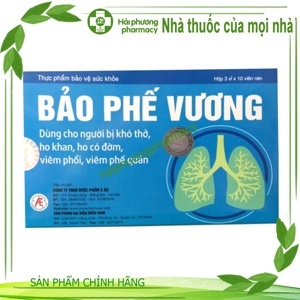 Bảo Phế Vương giúp giảm ho, giảm đờm