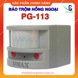 Báo trộm hồng ngoại Komax PG-113