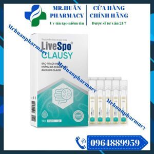 Bào tử lợi khuẩn LiveSpo Clausy (10 ống/hộp)