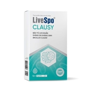 Bào tử lợi khuẩn LiveSpo Clausy (10 ống/hộp)