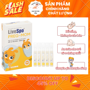 Bào tử lợi khuẩn PREG-MOM (20 ống *5ml)
